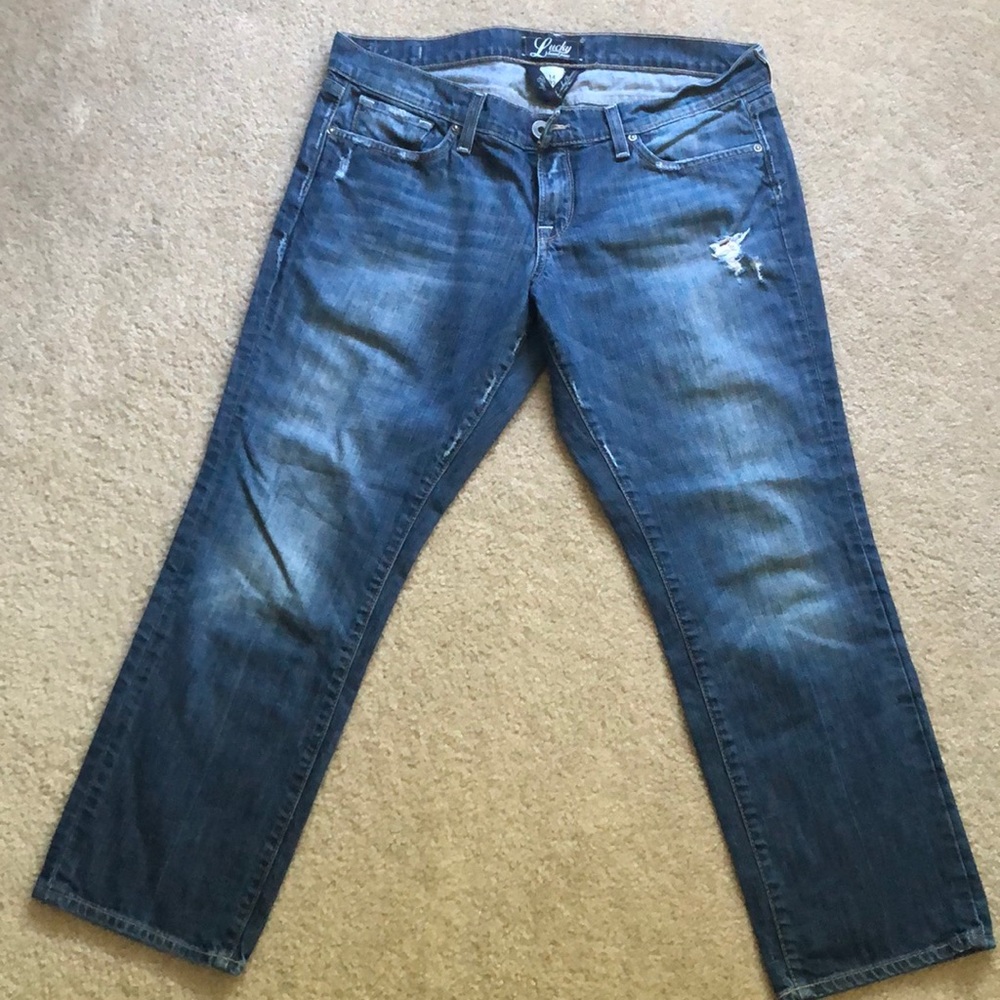 Lucky crop jeans